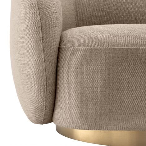 Eichholtz Living Swivel Chair Brice Avalon sand House of Isabella UK