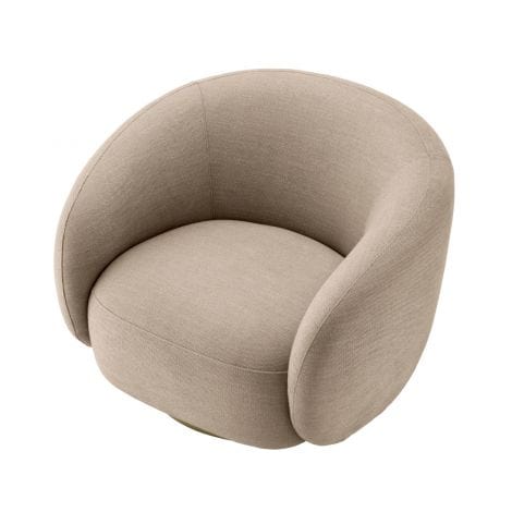 Eichholtz Living Swivel Chair Brice Avalon sand House of Isabella UK