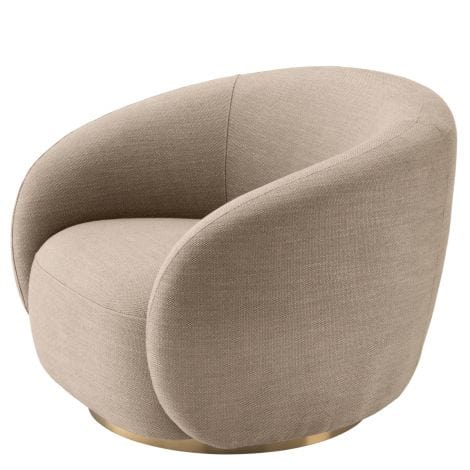 Eichholtz Living Swivel Chair Brice Avalon sand House of Isabella UK