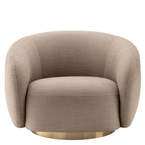 Eichholtz Living Swivel Chair Brice Avalon sand House of Isabella UK