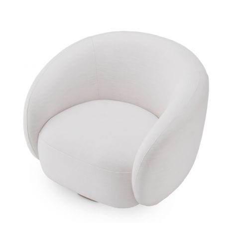 Eichholtz Living Swivel Chair Brice Avalon white House of Isabella UK