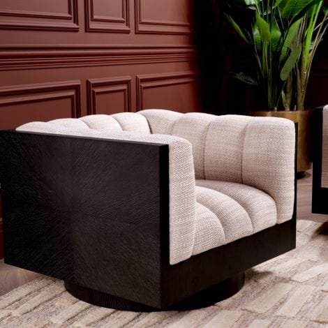 Eichholtz Living Swivel Chair Davide House of Isabella UK