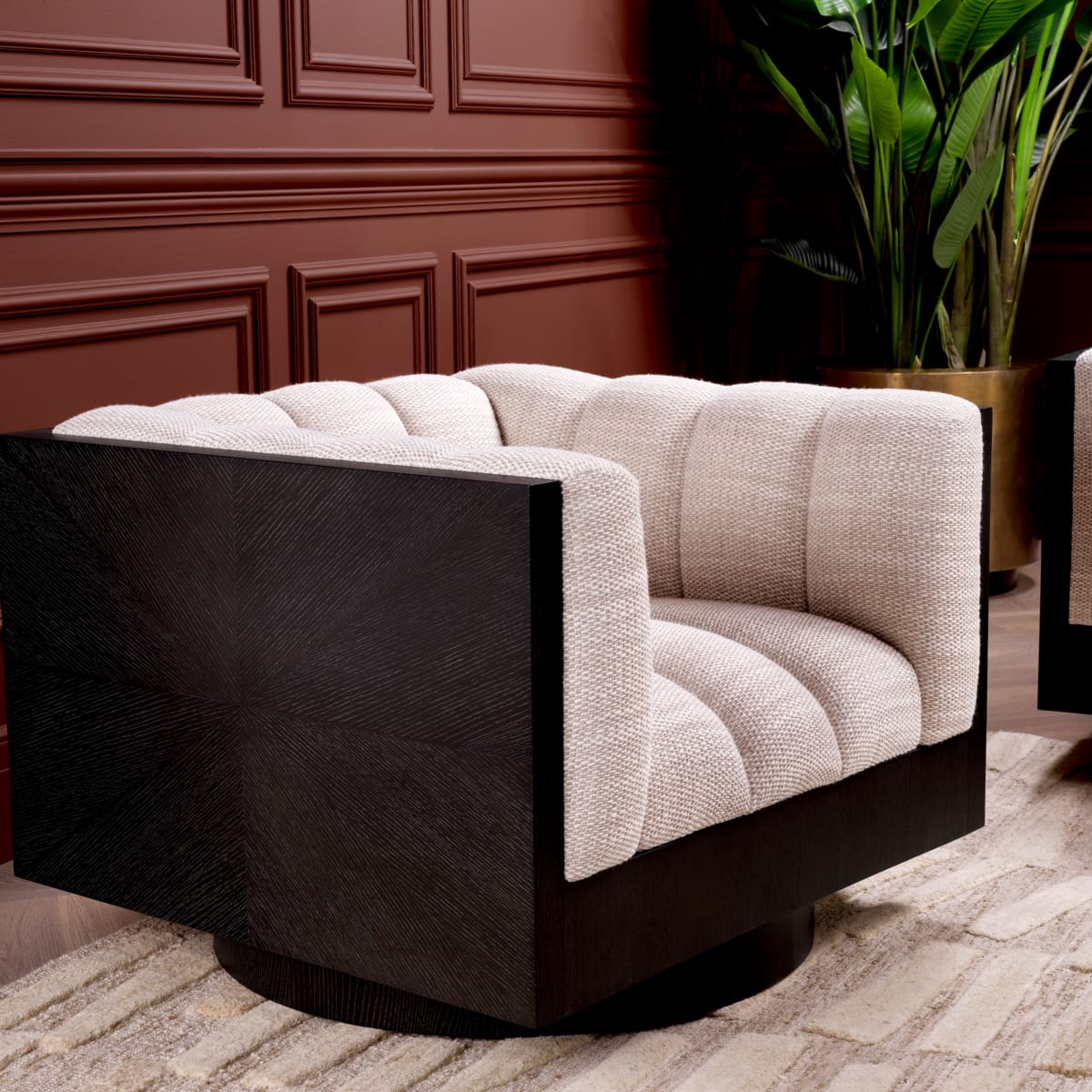 Eichholtz Living Swivel Chair Davide House of Isabella UK