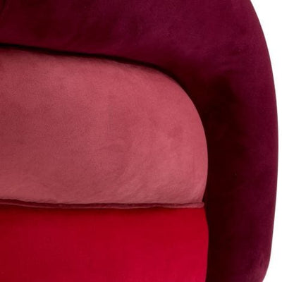 Eichholtz Living Swivel Chair Novelle Savona bordeaux red velvet | Savona faded red velvet | savona red velvet | swivel base House of Isabella UK