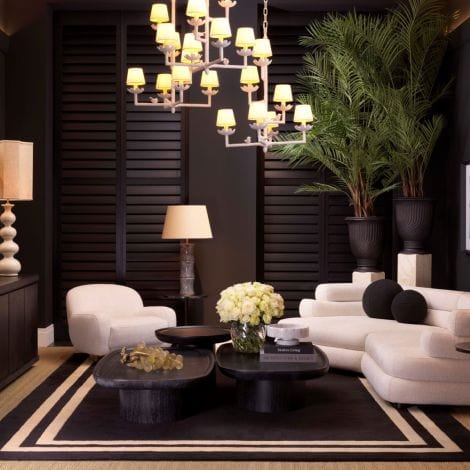 Eichholtz Living Swivel Chair Udine House of Isabella UK