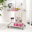 Eichholtz Living Trolley Beverly Hills - Polished Stainless Steel House of Isabella UK