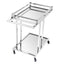 Eichholtz Living Trolley Beverly Hills - Polished Stainless Steel House of Isabella UK