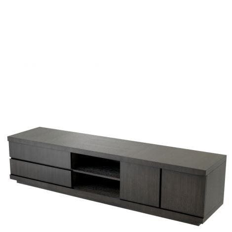 Eichholtz Living TV Cabinet Crosby Charcoal Oak House of Isabella UK