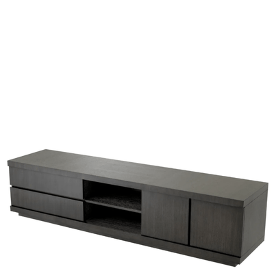 Eichholtz Living TV Cabinet Crosby Charcoal Oak House of Isabella UK