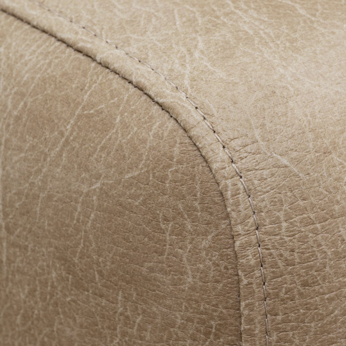 Eichholtz Living Valente Beige Faux Leather Sofa House of Isabella UK