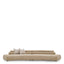 Eichholtz Living Valente Beige Faux Leather Sofa House of Isabella UK
