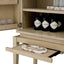 Eichholtz Living Washed Oak Veneer Bar Cabinet Borchard House of Isabella UK