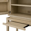 Eichholtz Living Washed Oak Veneer Bar Cabinet Borchard House of Isabella UK