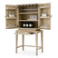 Eichholtz Living Washed Oak Veneer Bar Cabinet Borchard House of Isabella UK