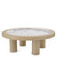 Eichholtz Living Washed Oak Veneer Coffee Table Presedio House of Isabella UK