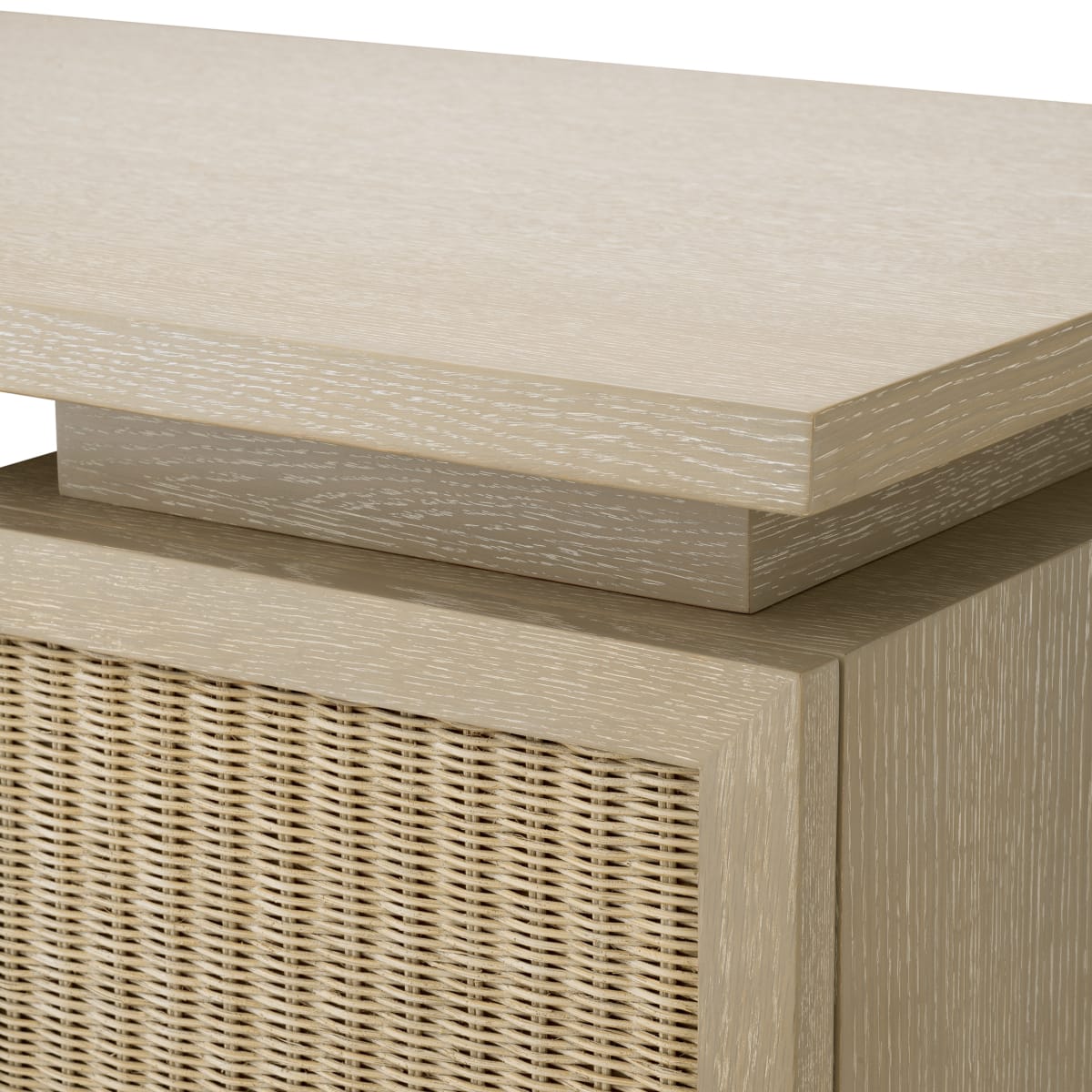 Eichholtz Living Washed Oak Veneer Desk Borchard House of Isabella UK