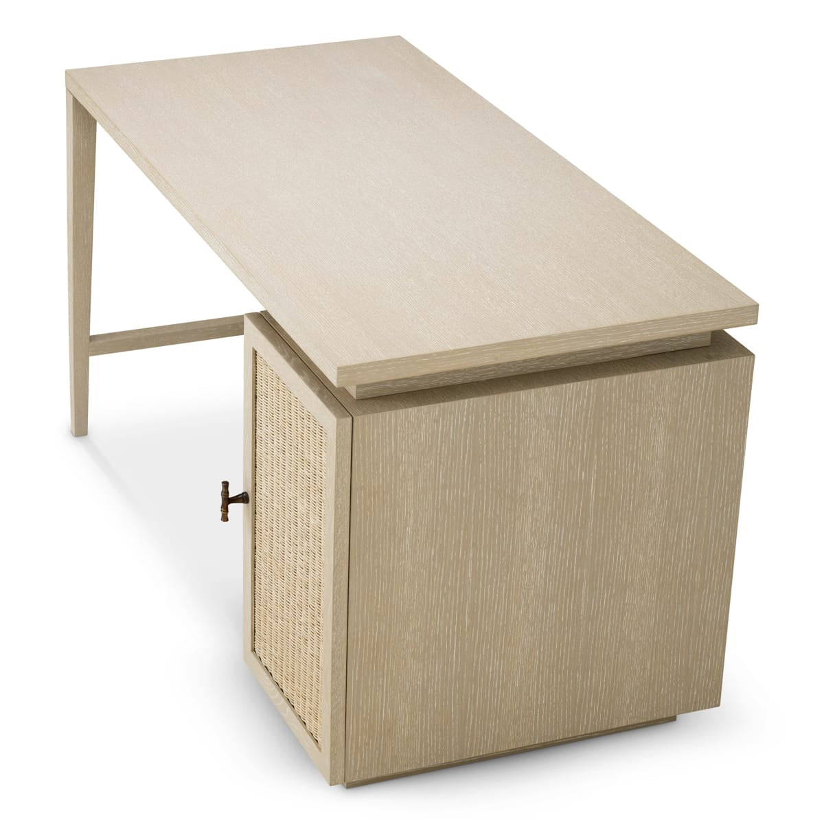Eichholtz Living Washed Oak Veneer Desk Borchard House of Isabella UK