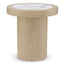 Eichholtz Living Washed Oak Veneer Side Table Presedio House of Isabella UK