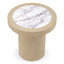 Eichholtz Living Washed Oak Veneer Side Table Presedio House of Isabella UK
