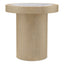 Eichholtz Living Washed Oak Veneer Side Table Presedio House of Isabella UK