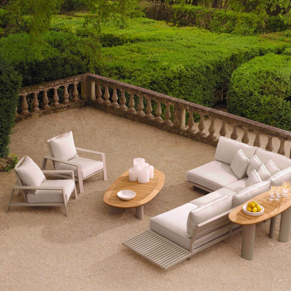 Eichholtz Outdoors Outdoor Chair Belle Vue House of Isabella UK