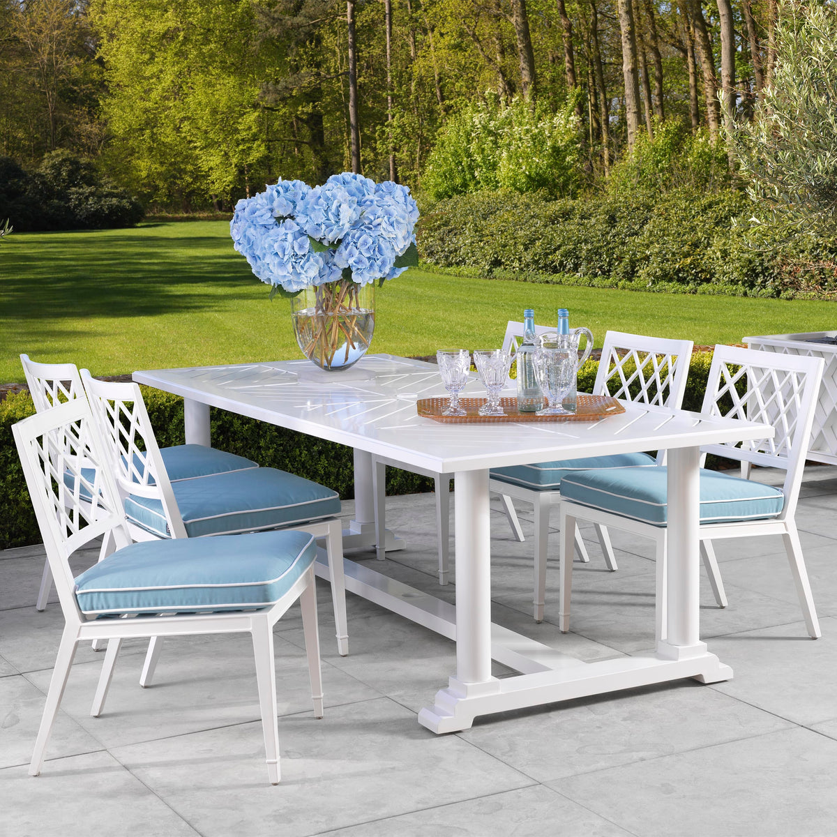 Eichholtz Outdoors Outdoor Dining Table Bell Rive House of Isabella UK