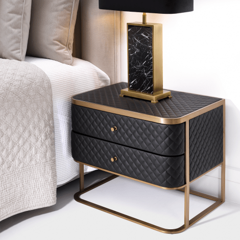 Eichholtz Sleeping Nightstand Bedside Table Monfort House of Isabella UK