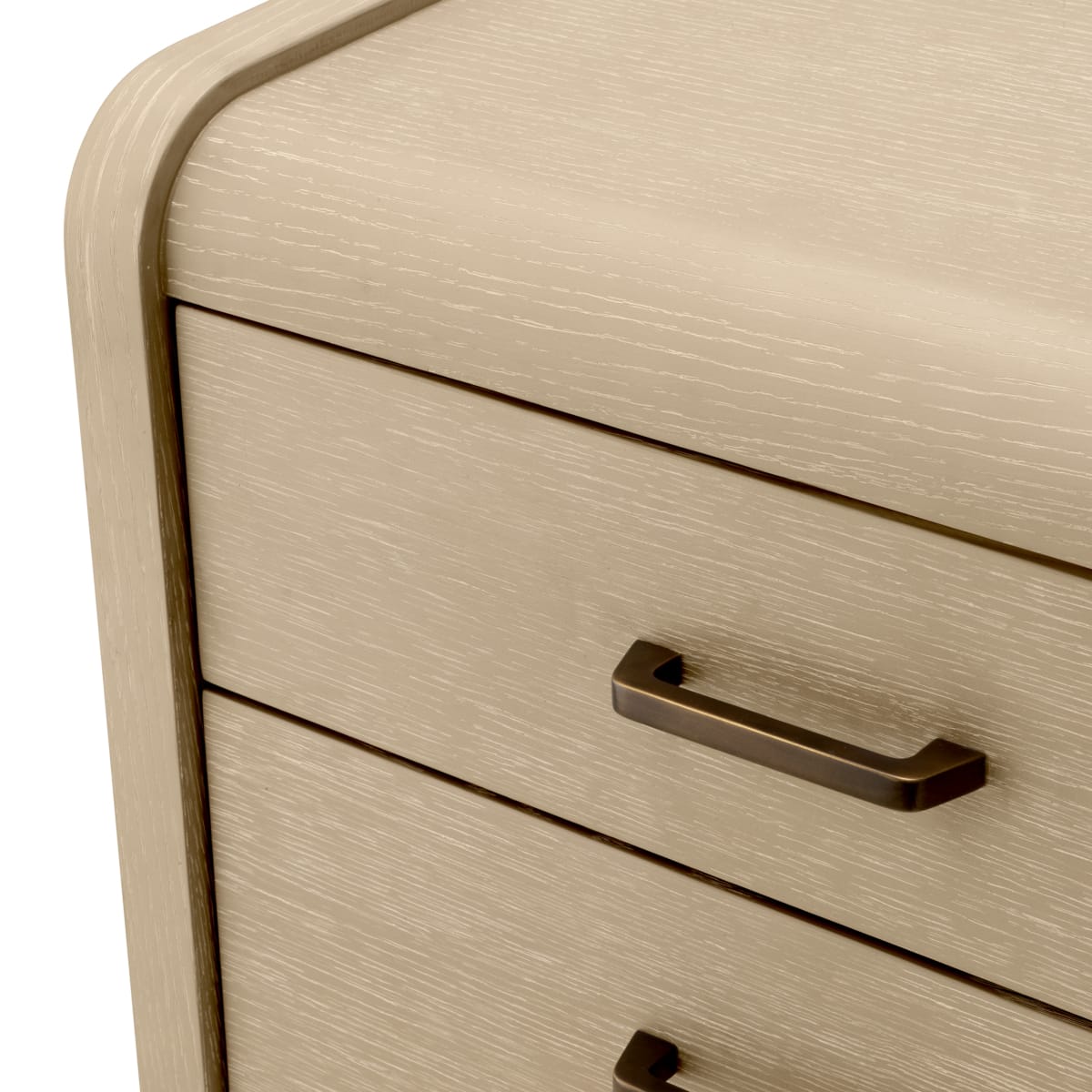 Eichholtz Sleeping Washed Oak Veneer Nightstand Joane House of Isabella UK