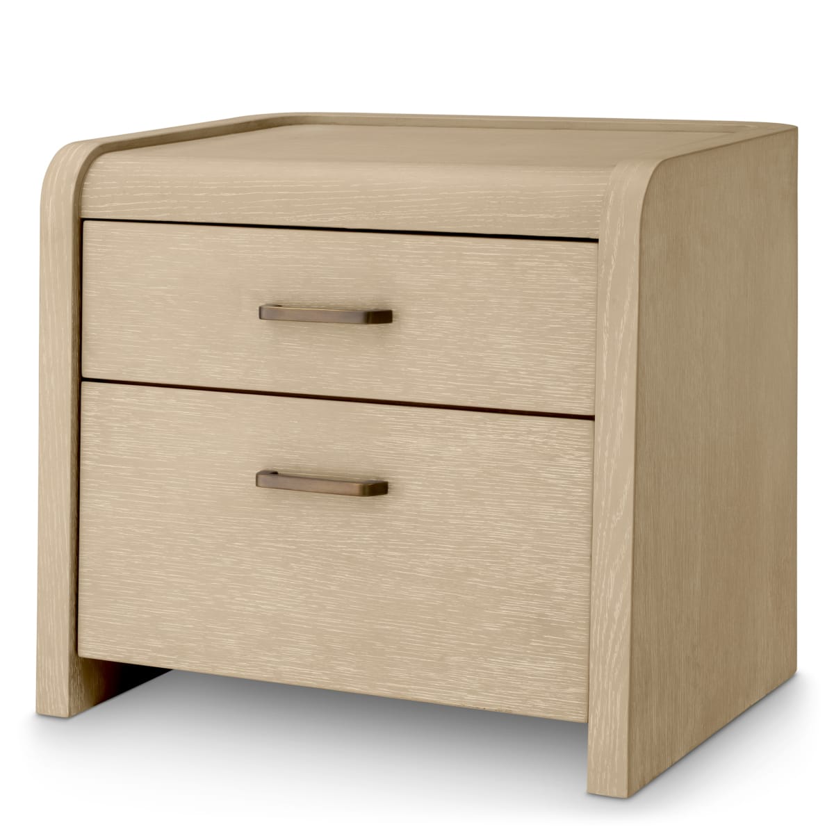 Eichholtz Sleeping Washed Oak Veneer Nightstand Joane House of Isabella UK