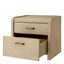 Eichholtz Sleeping Washed Oak Veneer Nightstand Joane House of Isabella UK