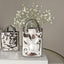 Elise Silver Handbag Decorative Vase