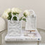 Elise Mini White Handbag Decorative Vase