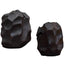Ember Root Teak Sculpture, Set of 2