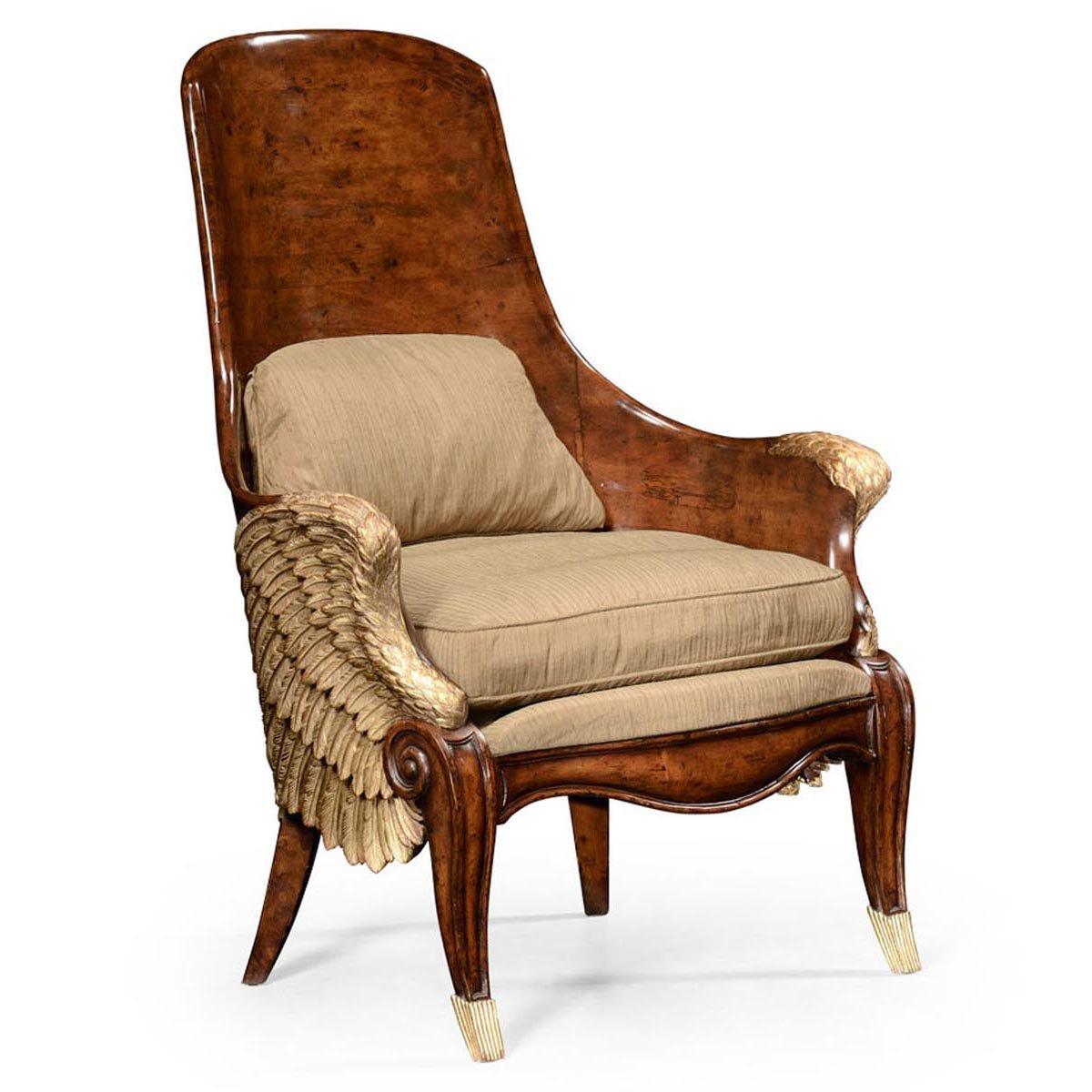 Winged Armchair Empire in Mazo