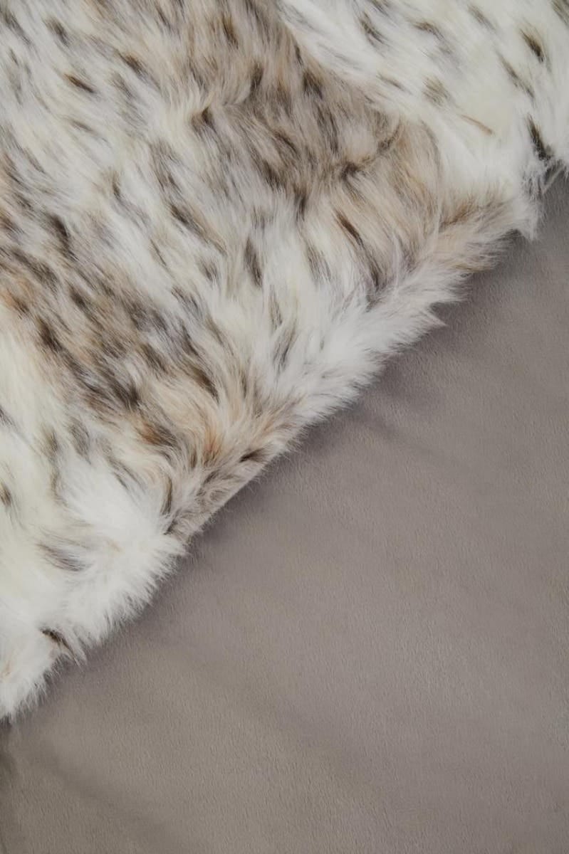 Esperance Accessories Bosie Lamina Animal Print Fur Throw House of Isabella UK