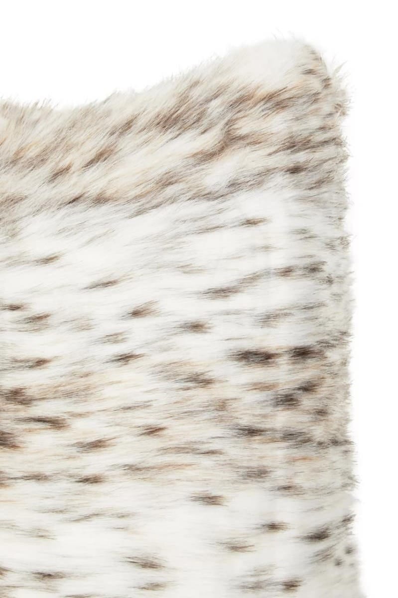 Esperance Accessories Bosie Lamina Animal Print Rectangular Fur Cushion House of Isabella UK