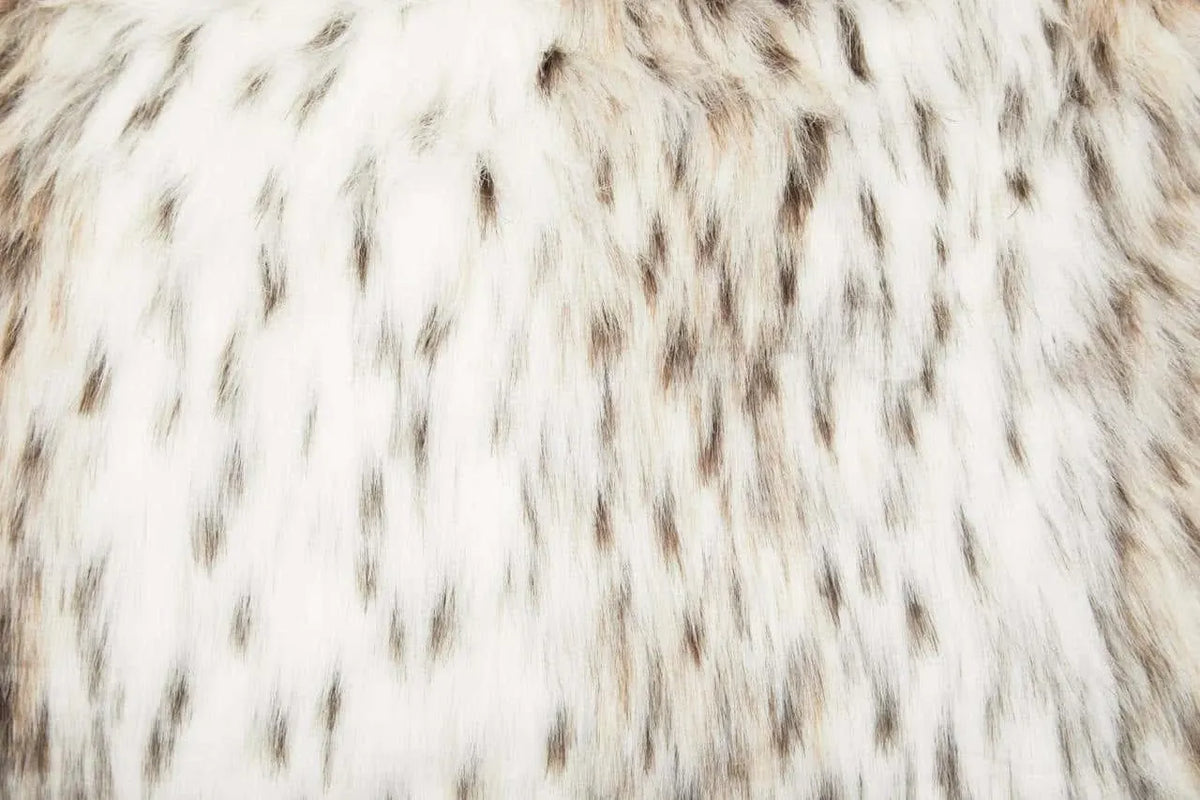 Esperance Accessories Bosie Lamina Animal Print Rectangular Fur Cushion House of Isabella UK
