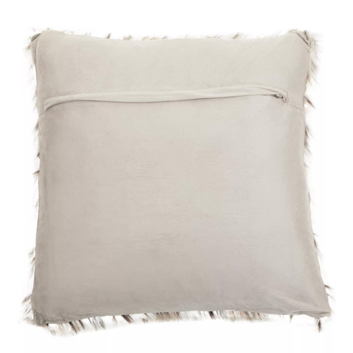 Esperance Accessories Bosie Lamina Animal Print Square Fur Cushion House of Isabella UK