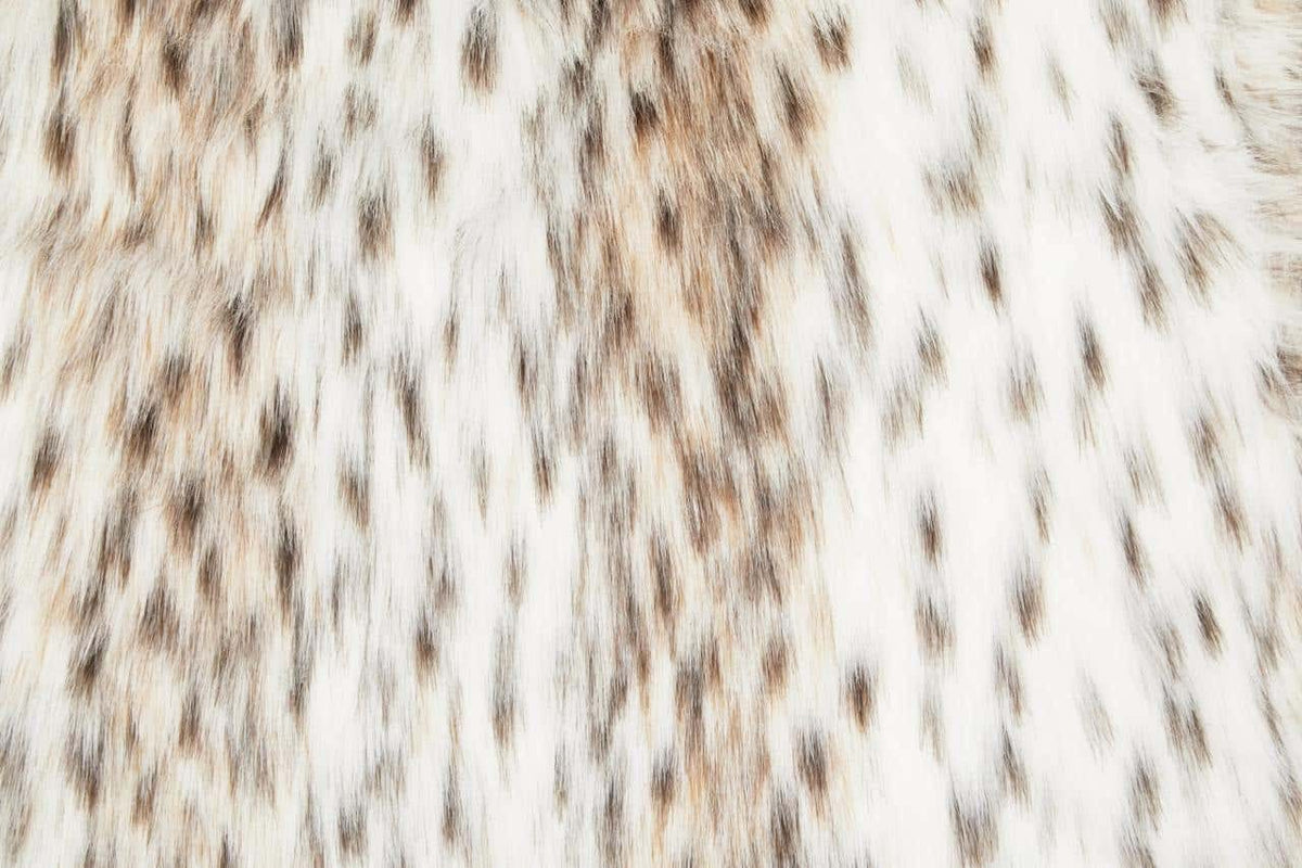 Esperance Accessories Bosie Lamina Animal Print Square Fur Cushion House of Isabella UK