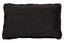 Esperance Accessories Bosie Lamina Black Rectangular Fur Cushion House of Isabella UK