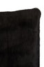 Esperance Accessories Bosie Lamina Black Square Fur Cushion House of Isabella UK