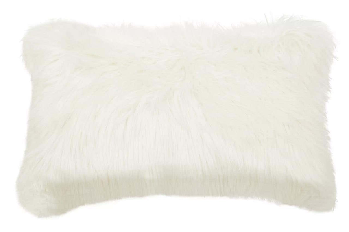 Esperance Accessories Bosie Lamina Cream Fur Cushion House of Isabella UK