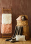 Esperance Accessories Bosie Lamina Cream Fur Throw House of Isabella UK