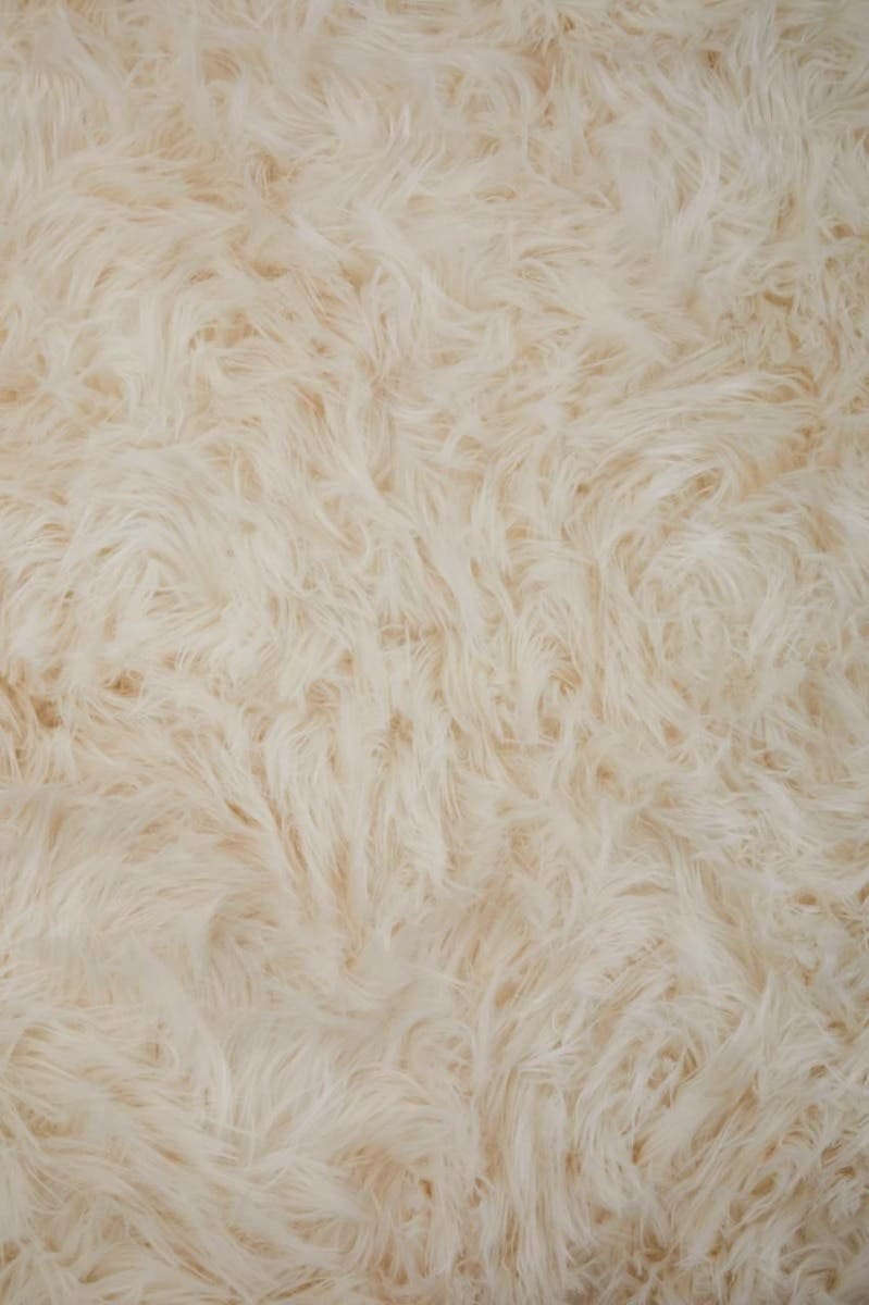 Esperance Accessories Bosie Lamina Cream Fur Throw House of Isabella UK