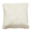 Esperance Accessories Bosie Lamina Cream Square Fur Cushion House of Isabella UK
