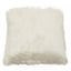 Esperance Accessories Bosie Lamina Cream Square Fur Cushion House of Isabella UK