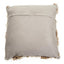 Esperance Accessories Bosie Lamina Grey And Natural Square Fur Cushion House of Isabella UK