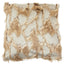 Esperance Accessories Bosie Lamina Grey And Natural Square Fur Cushion House of Isabella UK
