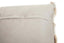 Esperance Accessories Bosie Lamina Grey And Natural Square Fur Cushion House of Isabella UK