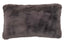 Esperance Accessories Bosie Lamina Grey Rectangular Fur Cushion House of Isabella UK